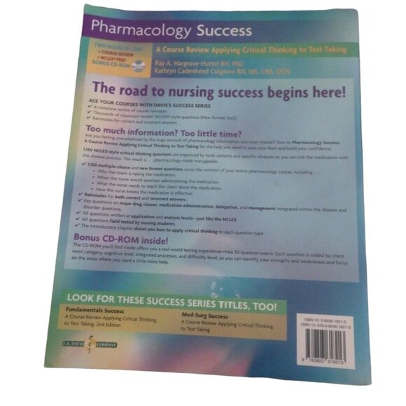 Davis Fundamentals Success Course Review Critical Thinking to Test Taking + CD - Picture 2 of 2